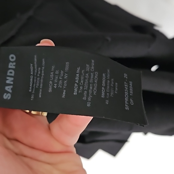 SANDROFringe studded stretch-knit maxi dress - Picture 9 of 9